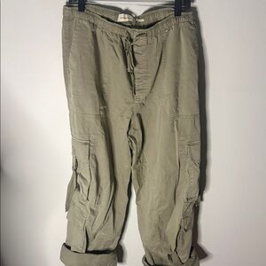 Abercrombie & Fitch Women's Cargo Pants - Olive
